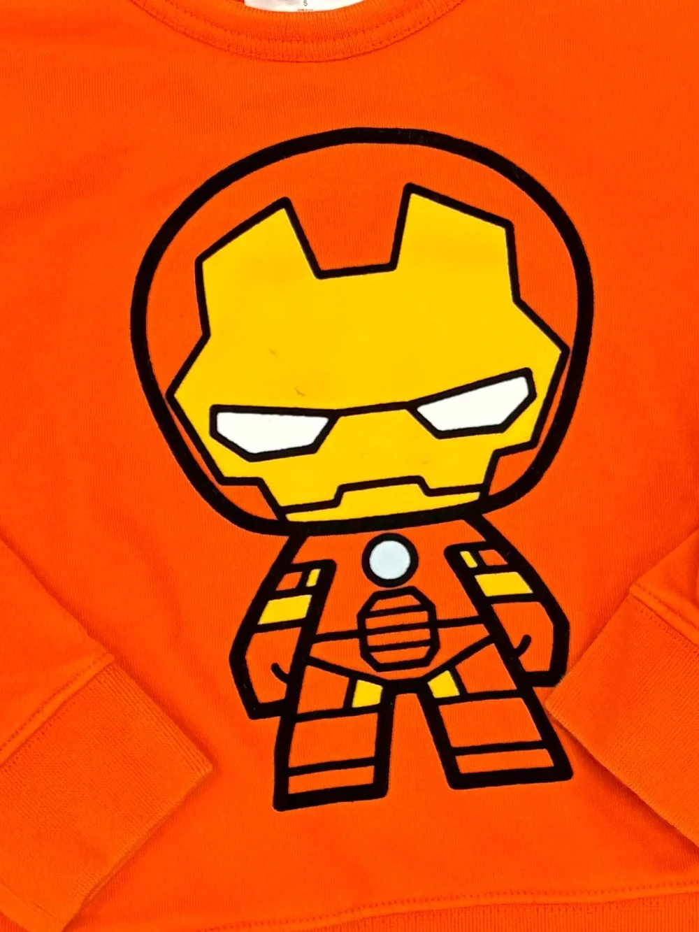 GAP Orange Kids Iron Man Graphic Sweatshirt